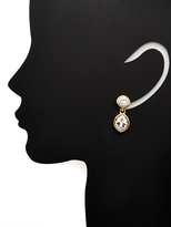 Thumbnail for your product : Kenneth Jay Lane Double Marquise Drop Earrings