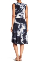 Thumbnail for your product : B Collection By Bobeau Rowan Tie-Dye Faux Wrap Dress