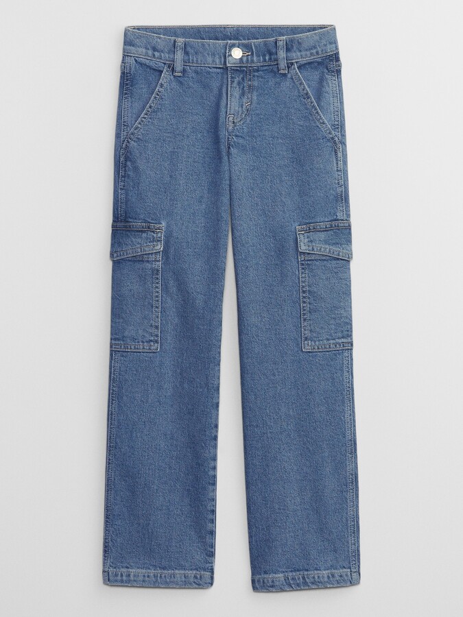 Kids High Rise '70s Flare Jeans