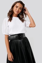 Thumbnail for your product : NA-KD Oversized Detailed Sleeve Top
