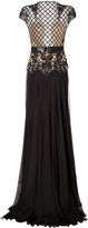 Thumbnail for your product : Murad Zuhair Silk Blend Gown with Beaded Overlay
