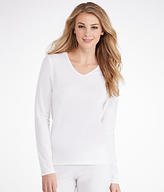 Thumbnail for your product : Cuddl Duds Softwear Lace Edge Knit T-Shirt