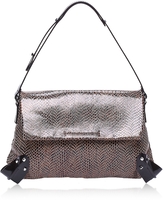 Thumbnail for your product : Francesco Biasia Brenda Embossed Leather Shoulder Bag