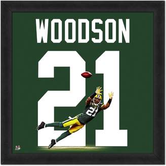 Green Bay Packers Charles Woodson Framed Jersey Photo
