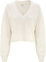 Thumbnail for your product : 3.1 Phillip Lim Lofty V-Neck Ivory Sweater