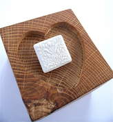 Thumbnail for your product : Little Brick House Ceramics Porcelain Art Deco Brooch