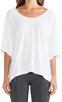 Thumbnail for your product : So Low SOLOW Hi-Lo Draped Tee