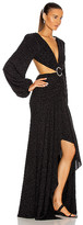 Thumbnail for your product : PatBO Lurex Cut-Out Gown in Black