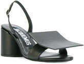 Thumbnail for your product : Jacquemus geometric strap sandals