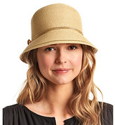 Thumbnail for your product : Calvin Klein Cloche Hat with Metallic Belt Band