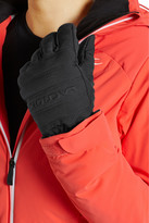 Thumbnail for your product : Tibi Lacroix Leather-paneled padded shell gloves