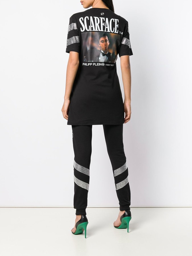 Philipp Plein Scarface T-shirt dress - ShopStyle