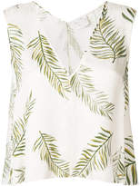 Thumbnail for your product : Forte Forte tropical print tank top