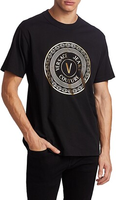 Versace Jeans Couture New Buttons Logo T-Shirt