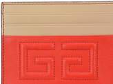 Thumbnail for your product : Givenchy 2g Bicolor Leather Cards Holder