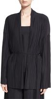 Thumbnail for your product : The Row Kim Accordion-Pleated Cardigan