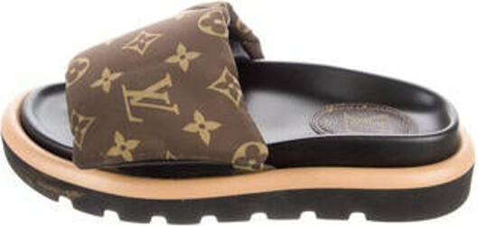 Louis Vuitton 2021 Pool Pillow Comfort Slides - Brown Sandals, Shoes -  LOU723090