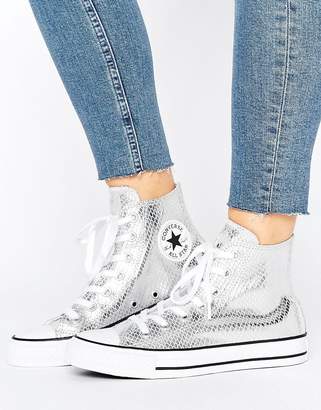Converse – Chuck Tailor – Hi-Tops in Metallic und Schlangenlederoptik -  ShopStyle Trainers & Athletic Shoes