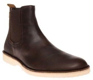 Sole New Mens Brown Fife Leather Boots Chelsea Elasticated