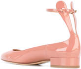 Thumbnail for your product : Francesco Russo ankle strap ballerinas