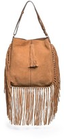 Thumbnail for your product : MANGO Suede hobo bag