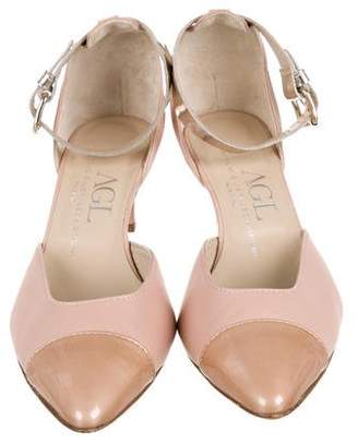 AGL Leather Pointed- Toe Pumps