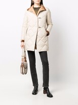 Thumbnail for your product : Fay Fur-Trimmed Quilted Jacket
