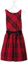 Thumbnail for your product : Ralph Lauren Kids TEEN flared plaid dress