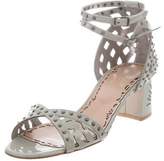 Thumbnail for your product : Marchesa Kelly Patent Leather Sandals w/ Tags Grey Kelly Patent Leather Sandals w/ Tags