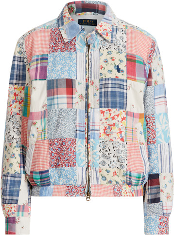 polo ralph lauren patchwork down jacket