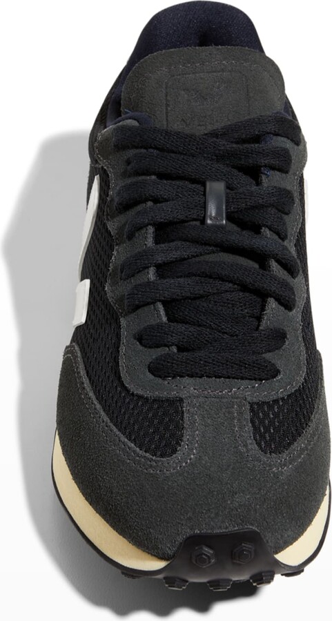 Rio Branco Suede/Mesh Trainer Sneakers - Image 4