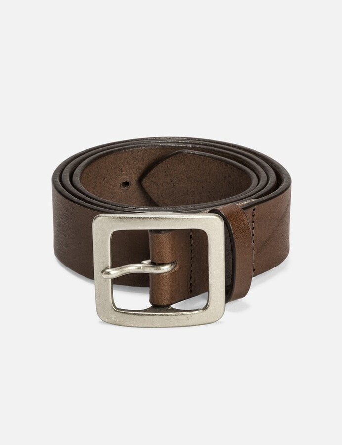 Neighborhood Wide Leather Belt - ShopStyle