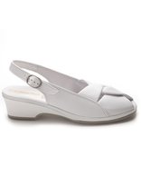 Thumbnail for your product : La Redoute Pediconfort® Ladies Leather Sandals . Width EEE