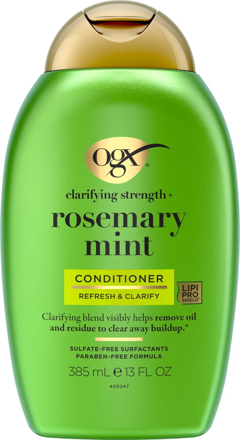 ANNS BEAUTY SUPPLY OGX Clarifying Strength and Rosemary Mint Hair Conditioner, 13 fl. oz