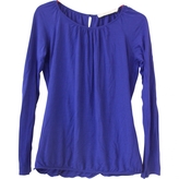 Thumbnail for your product : Reiss Blue Cotton Top