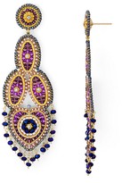 Thumbnail for your product : Miguel Ases Beaded Chandelier Drop Earrings