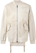 Thumbnail for your product : Helmut Lang patchwork bomber jacket