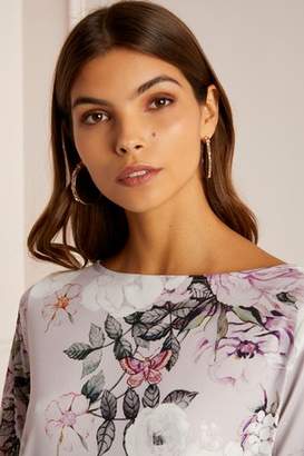 Next Lipsy Floral Boat Neck Top - 6