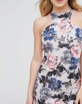 Thumbnail for your product : Paper Dolls Rose Print Racer Back Dress