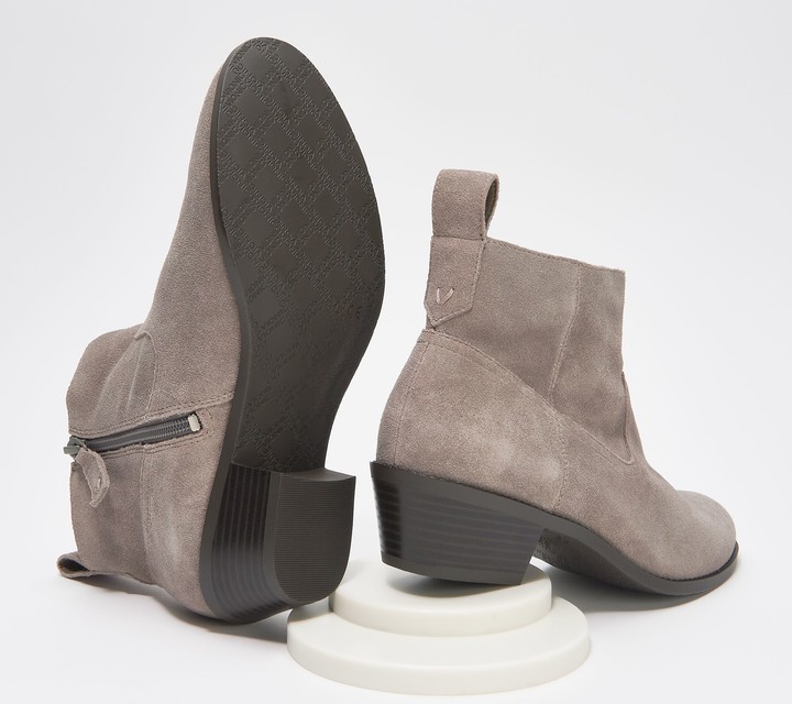 vionic suede ankle boots