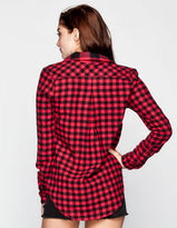 Thumbnail for your product : Full Tilt Buffalo Mix Womens Flannel Shirt