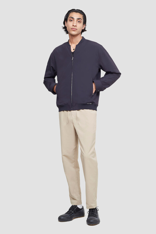 Kickin' It Bomber Jacket in MIDNIGHT