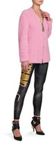 Thumbnail for your product : Moschino Oversized Zip Fuzzy Cardigan