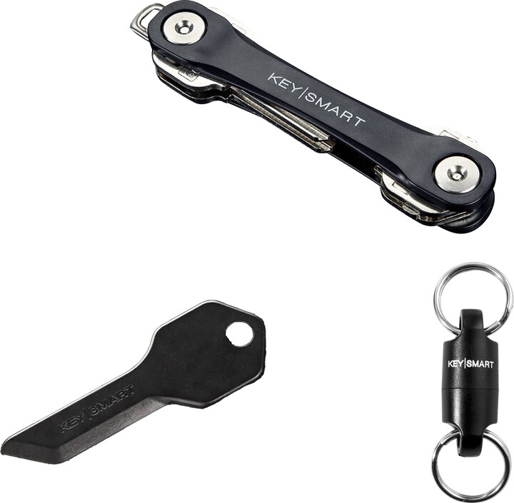 KeySmart Curv Group Flex Compact Key Holder Sma ll Bundle