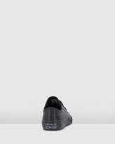 Thumbnail for your product : Converse Boy's Black Flats - Chuck Taylor All Star Ox Synthetic Youth - Size One Size, 012 at The Iconic