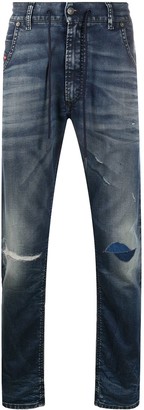diesel mens leather pants