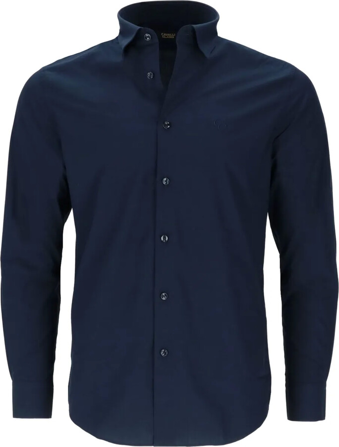 Class Roberto Cavalli Long-Sleeve Button-Fastening Shirt