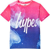 Thumbnail for your product : Hype Blue and Pink Space Jelly Print Branded T-Shirt