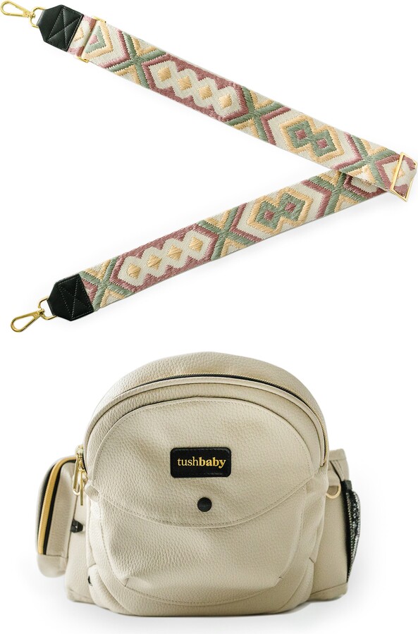 TushBaby Hip Seat Carrier + Crossbody Strap Set