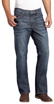 Thumbnail for your product : James Jeans stone blue stretch denim 'Sean' boot leg pants